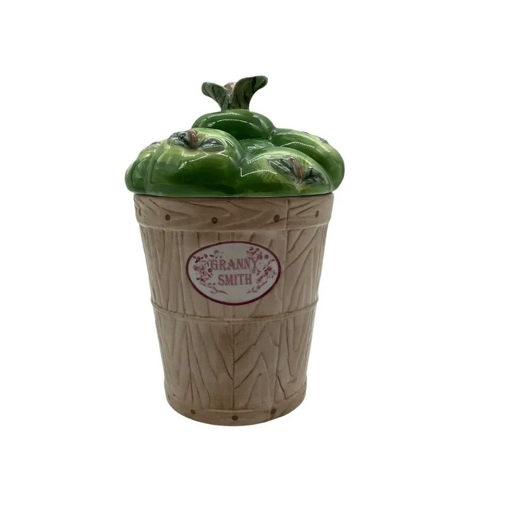Pfaltzgraff Granny Smith Apple Cannister